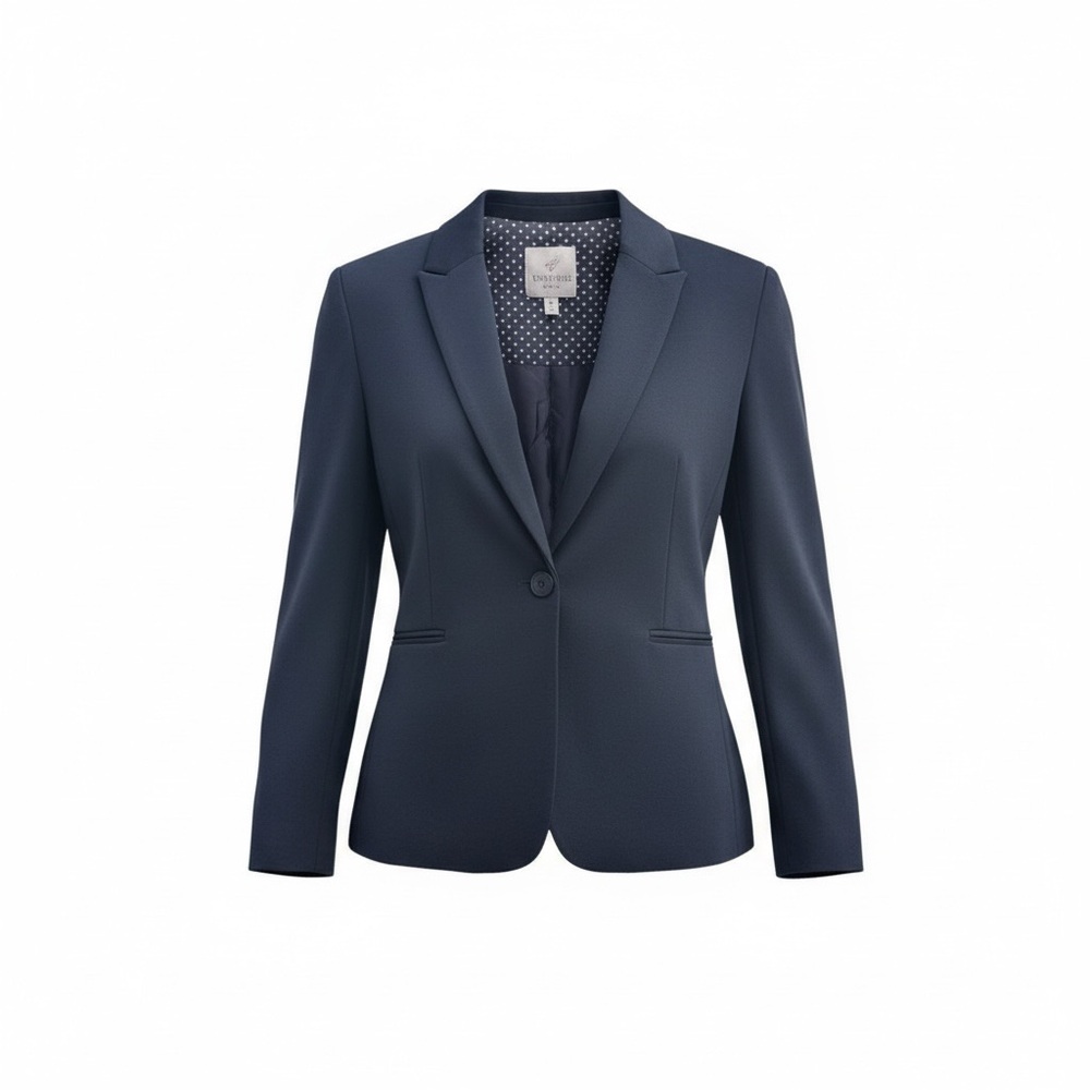 Lila Rose Black Blazer Small Tailored Career Office Suit Jacket NWOT